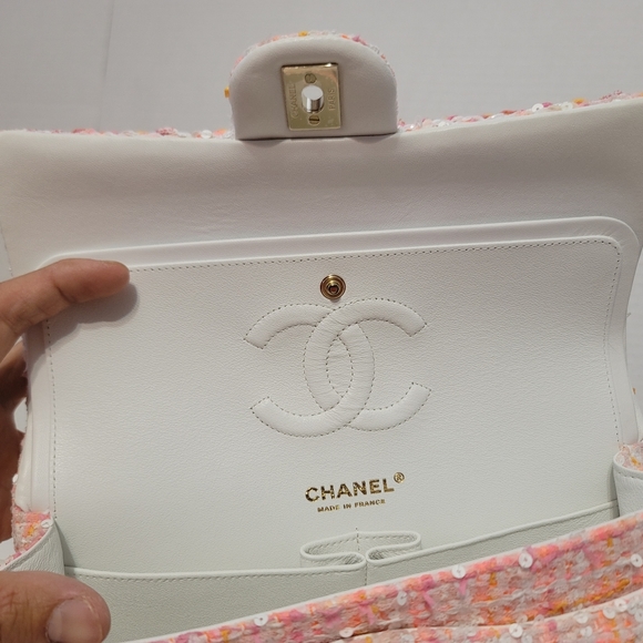 CHANEL RUNWAY CLASSIC Medium Double Flap Bag - Picture 6 of 15